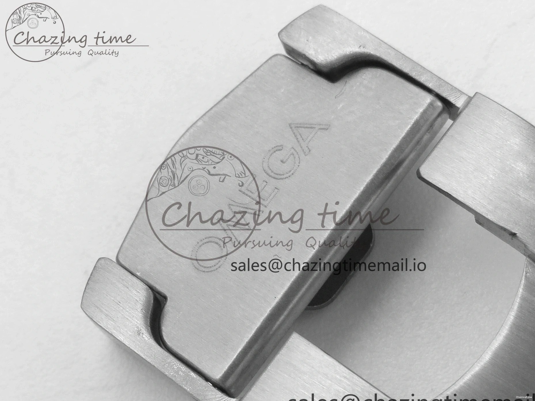 0329 OdorResistant Seamaster 300M Diver Titanium Bronze Gold VSF 1:1 Best Edition Green Dial on Titanium Mesh Bracelet A 7660